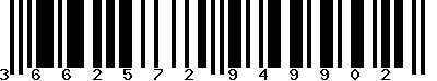 EAN-13 : 3662572949902