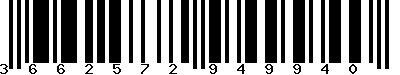 EAN-13 : 3662572949940