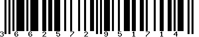 EAN-13 : 3662572951714