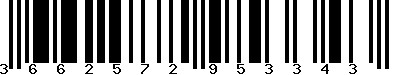 EAN-13 : 3662572953343