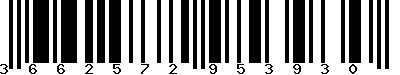 EAN-13 : 3662572953930