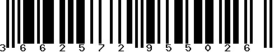 EAN-13 : 3662572955026