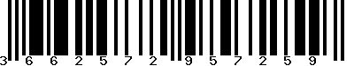 EAN-13 : 3662572957259