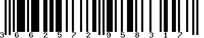 EAN-13 : 3662572958317