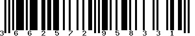 EAN-13 : 3662572958331