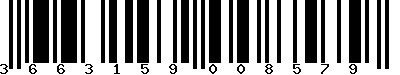 EAN-13 : 3663159008579