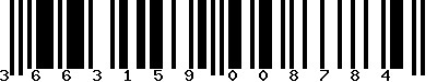 EAN-13 : 3663159008784