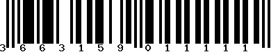 EAN-13 : 3663159011111