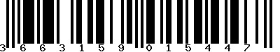 EAN-13 : 3663159015447