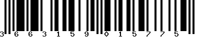 EAN-13 : 3663159015775