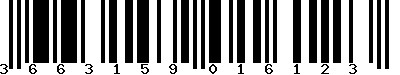 EAN-13 : 3663159016123