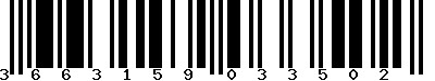 EAN-13 : 3663159033502