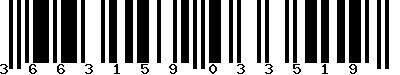 EAN-13 : 3663159033519
