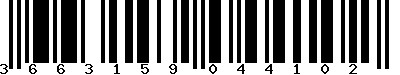 EAN-13 : 3663159044102