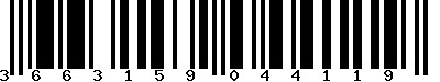 EAN-13 : 3663159044119