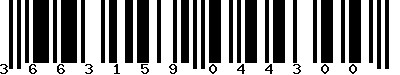 EAN-13 : 3663159044300