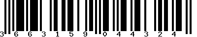 EAN-13 : 3663159044324