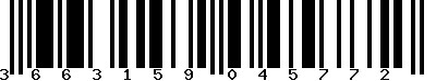 EAN-13 : 3663159045772