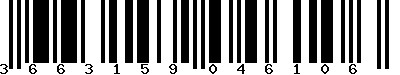 EAN-13 : 3663159046106