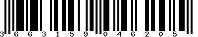 EAN-13 : 3663159046205