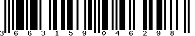 EAN-13 : 3663159046298