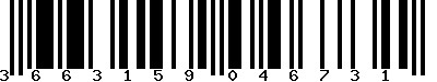 EAN-13 : 3663159046731