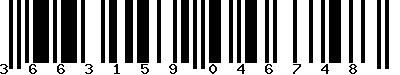 EAN-13 : 3663159046748
