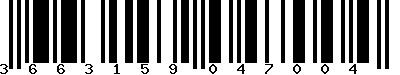 EAN-13 : 3663159047004