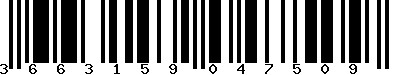 EAN-13 : 3663159047509