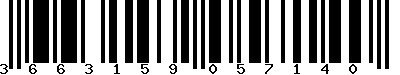EAN-13 : 3663159057140
