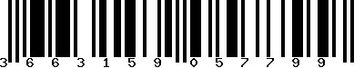 EAN-13 : 3663159057799