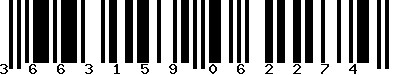 EAN-13 : 3663159062274