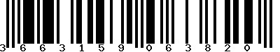 EAN-13 : 3663159063820