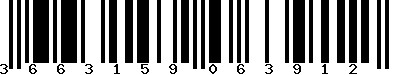 EAN-13 : 3663159063912