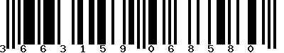 EAN-13 : 3663159068580