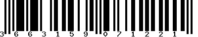 EAN-13 : 3663159071221