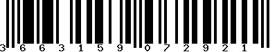 EAN-13 : 3663159072921