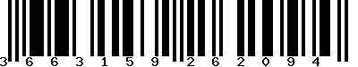 EAN-13 : 3663159262094