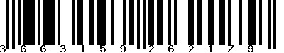 EAN-13 : 3663159262179