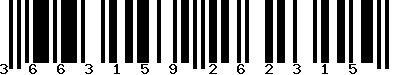 EAN-13 : 3663159262315