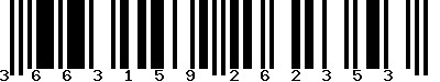 EAN-13 : 3663159262353