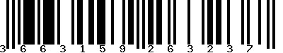EAN-13 : 3663159263237