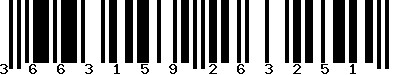 EAN-13 : 3663159263251