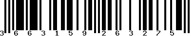 EAN-13 : 3663159263275