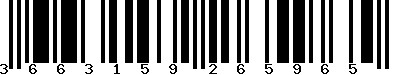 EAN-13 : 3663159265965