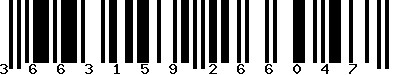 EAN-13 : 3663159266047