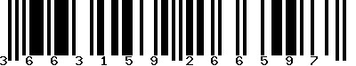 EAN-13 : 3663159266597