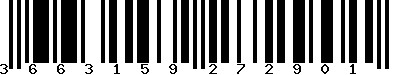 EAN-13 : 3663159272901