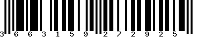 EAN-13 : 3663159272925