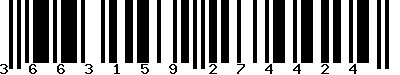EAN-13 : 3663159274424